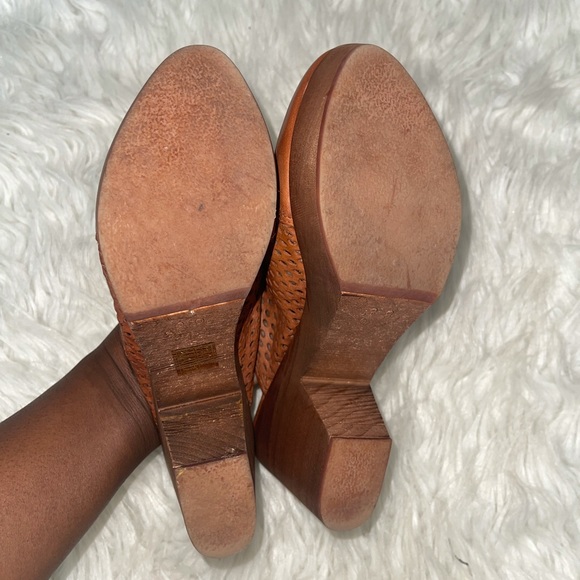 Free people Logan leather wooden clogs - Picture 5 of 8